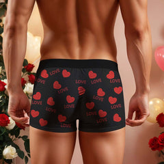 Custom Face Men's Boxer Briefs Personalized Boxers Unlimited Rides Underwear Valentine Gift for Husband