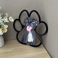 Personalized Cartoon Photo Paw Photo Frame Cute Gift For Pet Lovers